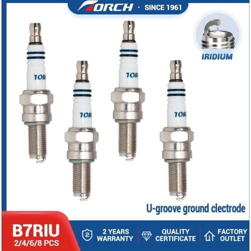 NGK CR8E Spark Plug Replacement for Torch B7RIU B7RTC Yamaha YZ250 YFZ450 Suzuki DRZ400 SV650 DL650 Kawasaki KLX250