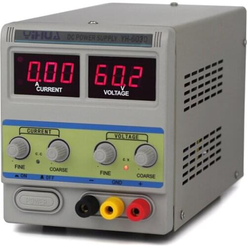 YIHUA 603D LCD Display DC Power Supply Voltage Regulators Stabilizers 60v 3A for PC Computer Cellphone