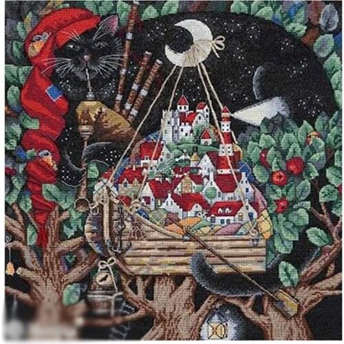 ZZ5163 For Needlework Kit NOT PRINTED Cross stich Painting Set Cross Stitch Kits Cross-stitch Embroidery Set Stitch Kits Cross