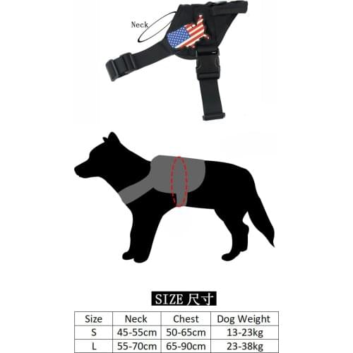 1000D Nylon Tactical 6 colors Equipment Dog Training Vest Adjustable Patrol dog Harness Service Dog Vest Hunting Gear Dogs Vests