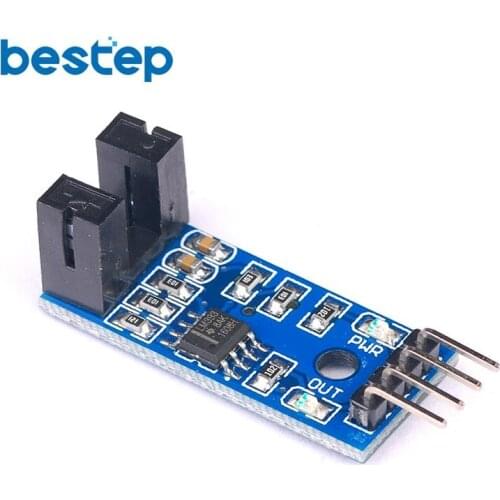 20pcs Speed Sensor Module Tacho Sensor Slot-type Optocoupler Tacho-generator Counter Module for arduino Diy Kit