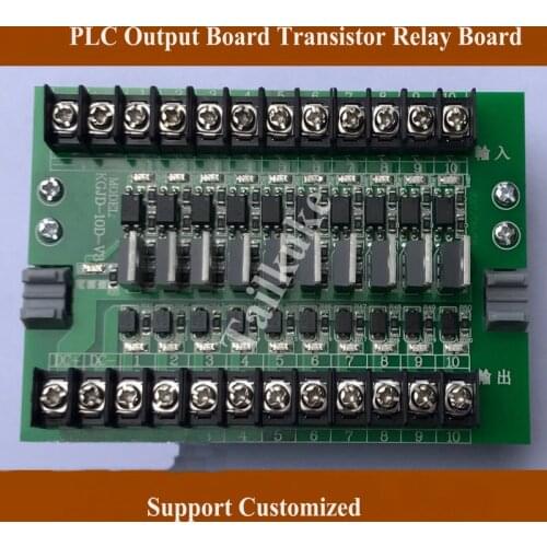 8 Way Transistor PLC Output Board KGJD Optocoupler Isolation 10 Way PLC Output Board PLC Amplifier Board IRF9530