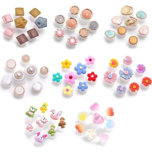 8pcs Silicone Toe Separator Set Cute Flower Animal Shape Hallux Valgus Corrector