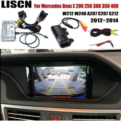 Rear Camera Adapter For Mercedes Benz E 200 250 300 350 400 W212 W246 A207 C207 S212 OEM Screen Parking Camera interface