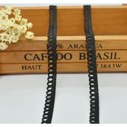 Black water-soluble lace DIY handmade lace necklace