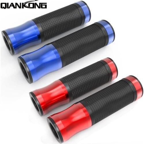 CNC aluminum motorcycle handlebar grips & handle bar ends 7/8"22mm hand cap FOR Suzuki GSXR 600 750 1000 K3 K4 K5 K6 K7 K8