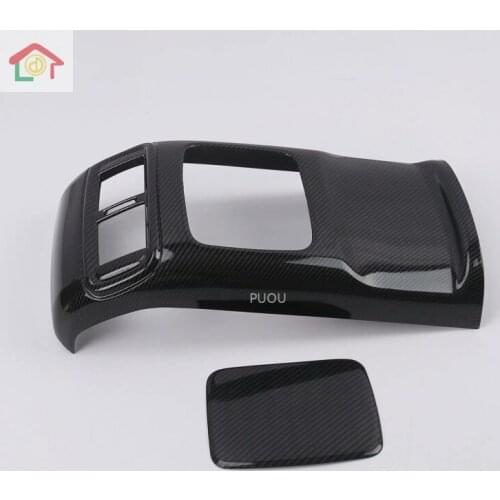 For Honda CRV CR-V 2017 2018 2019 2020 Rear Armrest Air Condition Vent AC Outlet Panel USB Cover Trim InteriorAccessories ABS