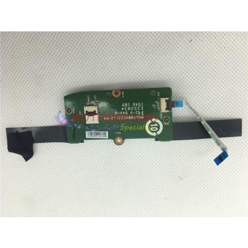 JOUTNDLN FOR MSI GT72S 6QE MS-1782 17.3" Laptop TOUCHPAD BUTTON BOARD W/ CABLE MS-1782D