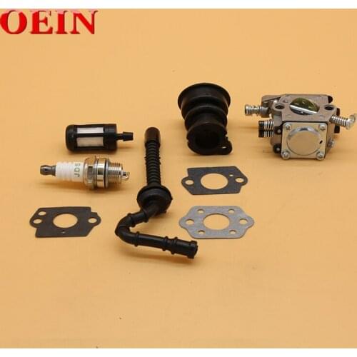Carburetor Fuel Hose Filter Spark Plug Gasket Fit For STIHL MS250 MS230 MS210 MS 025 023 021 Gas Chainsaw Spare Parts