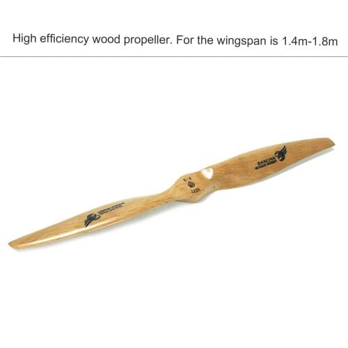 Dancing Wings Hobby 12inch EP High Efficiency Wooden Propller 12*6 for 1.4M-1.8M Wingspan RC Airplane