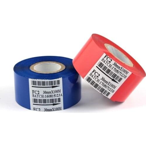 Thermal printer ribbon ink thermal transfer ribbon round black belt Code tape xg-8( 35mm*100m)