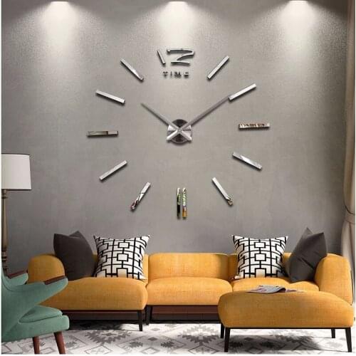 Wall Clock Modern Design Large Watches Wall Clocks Interior Home Decoration Relogio De Parede kitchen decor reloj de cocin