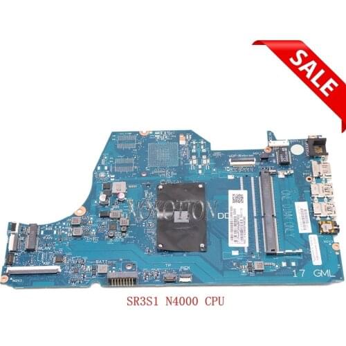 L22741-601 L22741-001 6050A2980801-MB-A01 For HP Pavilion 17-BY laptop motherboard with Celeron SR3S1 N4000 CPU
