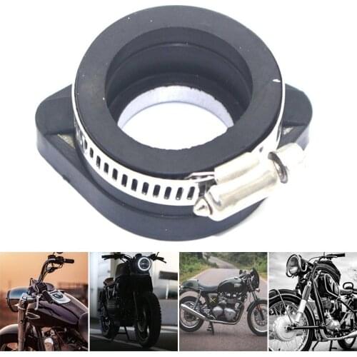 NEW Motorcycle Rubber Adapter Inlet Intake Pipe For T2 T4 CB250 Dirt Bike Motocross Modified PWK 28 30mm carburetor