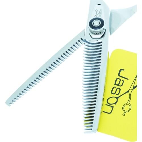 6.0" Professional Pets Grooming Scissors Japan Steel Animals Double Sided Thinning Shears Dogs Thinning Trimming Tijeras A0181D