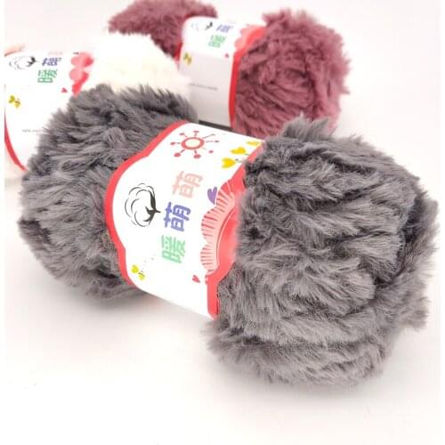 Handmake warm wool knitting baby doll thread earmuffs scarf gloves diy
