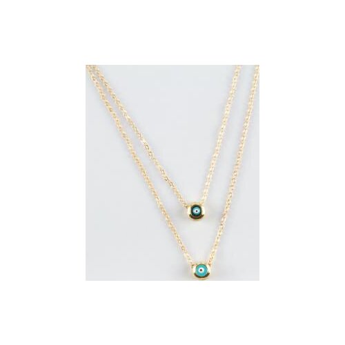 Evil eye Figured Dual Necklace