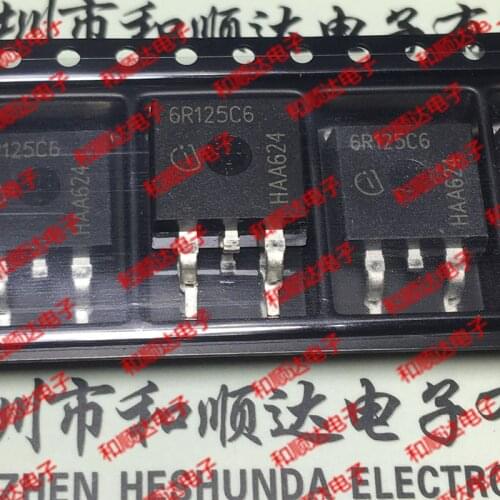 10pcs / lot 6R125C6 IPB60R125C6 new stock TO-263