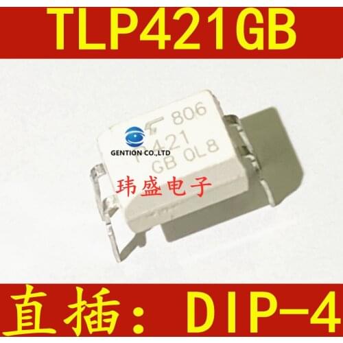 20PCS TLP421GB TLP421 TLP421F P421 DIP-4 light coupling in stock 100% new and original