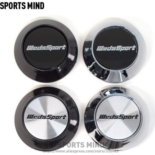 4PCS/lot 68MM Car Wheel Center Hub Caps for WedsSport Emblem Logo CE28 Rim TE37 Tokyo Time Attack