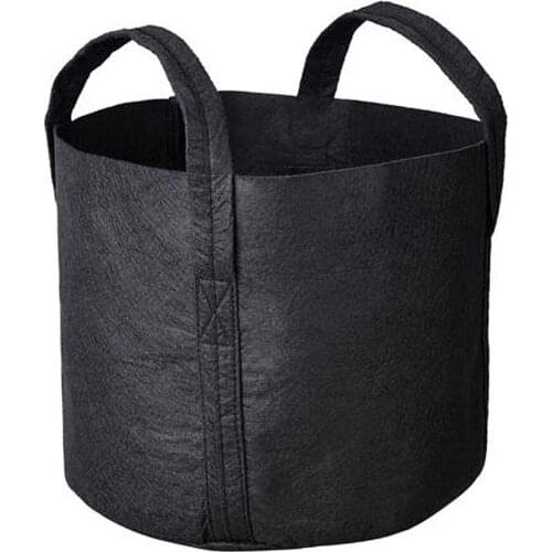 5Pcs Felt Planting Bags Portable Plants Cultivation Bag Breathable Plants Growing Pouch Professional Gardening Plants Bags