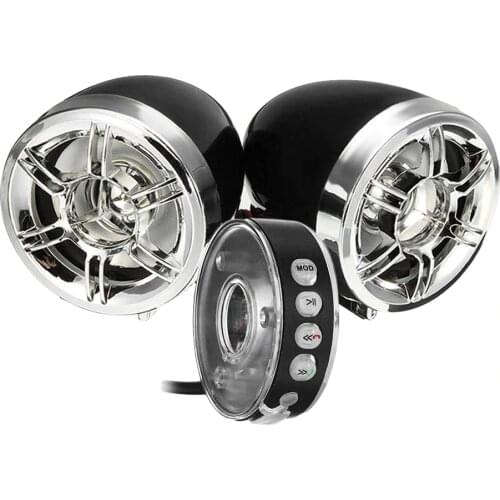 FM MP3 Player Wireless Audio Studio Speakers Motorcycle Electronic Accessory Motorcycle Bluetooth-compatible Sound System