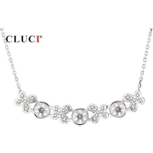 Серебряные ожерелья CLUCI China At AliExpress