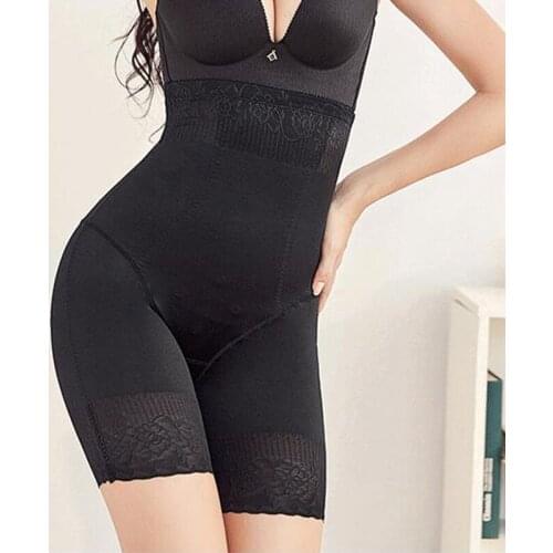 Women Waist Trainer Shapewear Tummy Control Body Shaper Shorts Hi-Waist Butt Lifter Thigh Slimmer Seamless Panties Slim Shapers