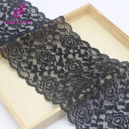 Lucia crafts 1yard Lace Trim Ribbon For DIY Crafts Garment Wedding Sewing Accessories R0512