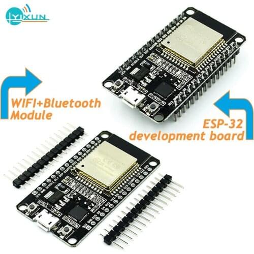 ESP ESP-32 ESP32 ESP32S ESP-32S WIFI+Bluetooth Module Low Dual-Core development board 2.4G dual-mode chip Support AP/STA/AP+STA