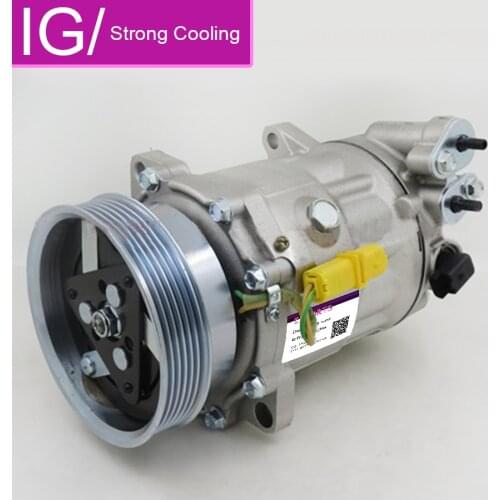 FOR SD7C16 Auto AC Compressor For Peugeot 407 607 Citroen C5 9656572180 6453XW 648720 9663315580 6453SH 9648138780 9660555480