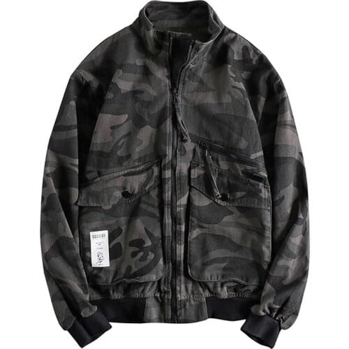 2021 Casual Fashion Mans Army Coats Short Bomber Jacket For Men Jaqueta Masculina Air Force Spring Autumn Military Coat European