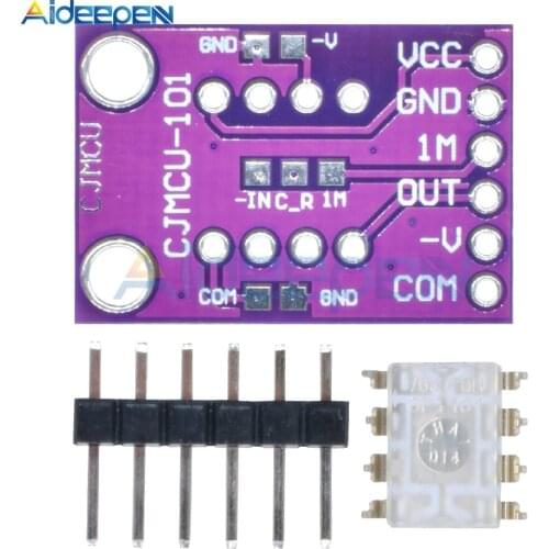 OPT101 Analog Light Sensor Module Photosensitive Optical Light Intensity Detection Module Photoreceptor Monolithic Photodiode
