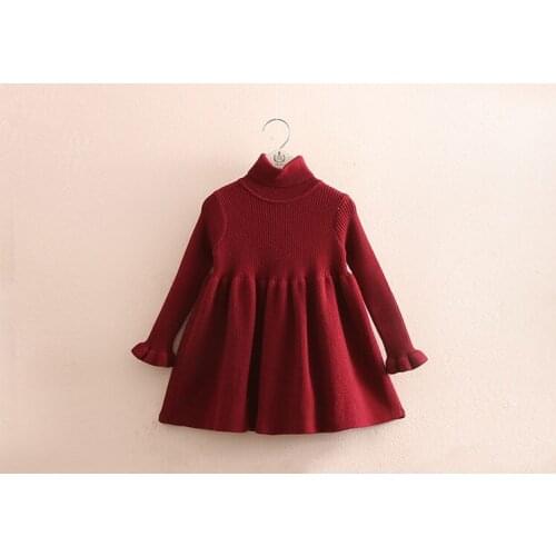 2020 Autumn Winter Kids Sweater Dress Children New Year Clothing Boys Girls Cotton Pullover Baby Costumes SD11