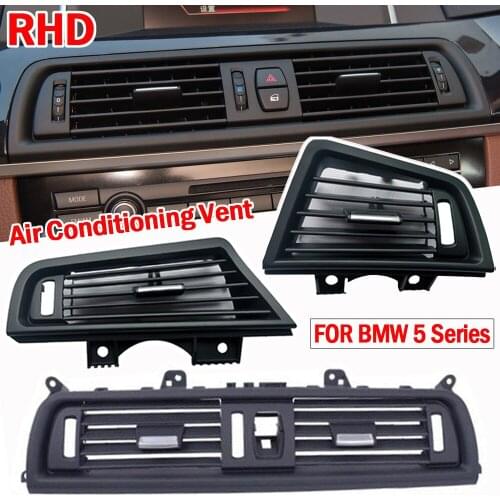 Right Driver RHD Cars Front Rear Without Chrome AC Air Vent Grille Cover Panel Set For BMW 5 Series F10 F11 520 525 528 530 535