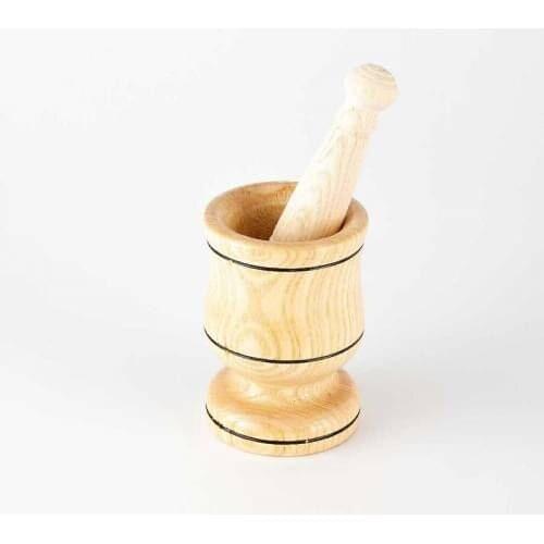 Turkish high quality Mortar Bamboo Wood Boxwood small and large Free Shipping