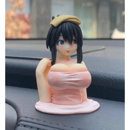 Japan Anime Enoki Tomohide eyewater Kanako Ohno Chest shaking PVC Action Figure Toy Car Decoration Adult Collection Model Doll