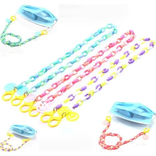 7 Colors New Adjustable Length Mask Chain for Women Neck Chain Accessories Necklace Strap Holder Jewelry Anti-lost Chain Lanyard