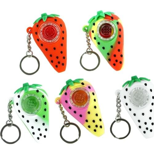 1pcs Strawberry Heat Resistant Smoking Cigarette Pipe Tobacco Pip Cigar Pipes Smoking Pipe Tobacco Smoking Accessories