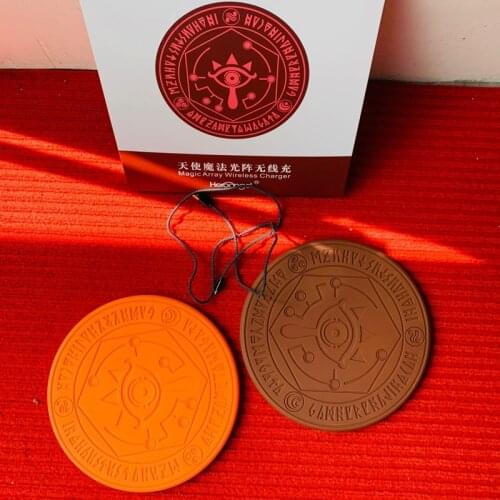 2019 10W Magic Array Wireless Charger for iphone 8 X Comic Circle Qi Wireless Universal Fast Charging Pad for samsung s8 s9 plus