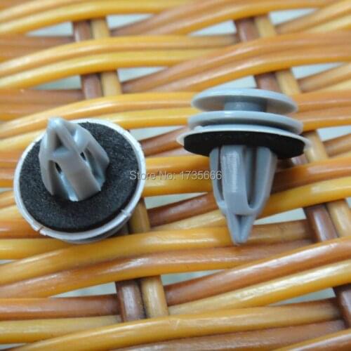 500x Grey Plastic Trim Clips Mount Door Cards Trim Panels Covers Fascia Set for BMW X1 X3 X5 X6 335i 435i 535i 550i 650i