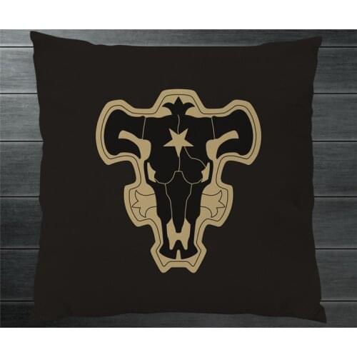 Anime Black Clover Asta Yuno Emperor Logo Fanart Two Side Pillowcase Pillow Case Cover Cosplay Otaku Gift BED/SOFA/CAR Decor New