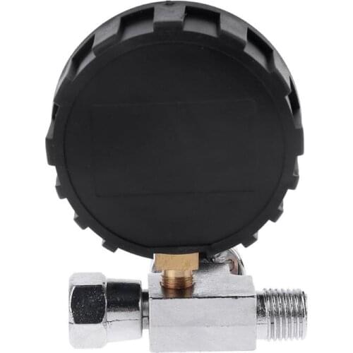 Digital 1/4" 200PSI Air Pressure Regulator Gauge Control Valve for Spray 62KD