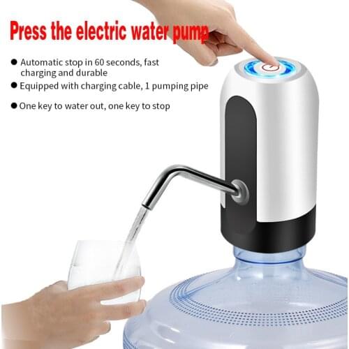 Water Bottle Pump 5 Gallon Electric Drinking Water Pump Portable Water Dispenser USB Charging Water Bottle Pump Water Bottle