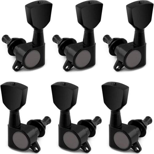 Sealed String Tuning Pegs Tuning Machines Vintage Style 3 Left 3 Right for Electric Guitar or Acoustic Guitar