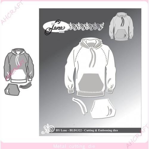 JMCRAFT 2021 New Clothing Pocket Rope Metal Cutting Dies Scrapbook Mold Cutting Mold DIY Crafts Handmade