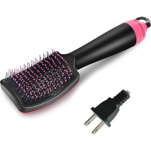Multifunction Hot Air Hair Dryer Brush One-Step Electric Vibration Massage Comb