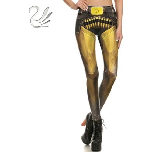 New Skull Women Leggings Printed Leggins Woman Pants