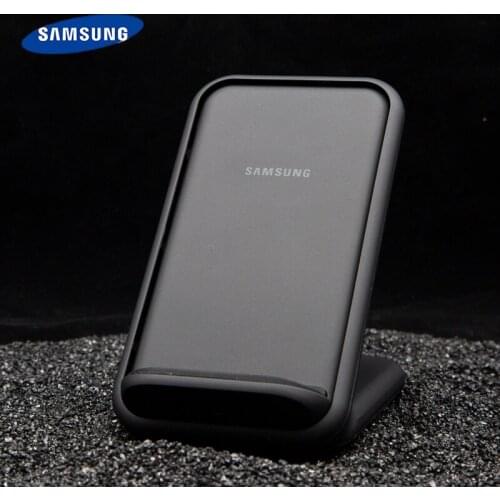 Original Samsung Wireless Charger Stand Fast Qi Charge For Samsung Galaxy S20/10/S9/S8 Plus/S7 Note10+/iPhone 11 Plus X,EP-N5200