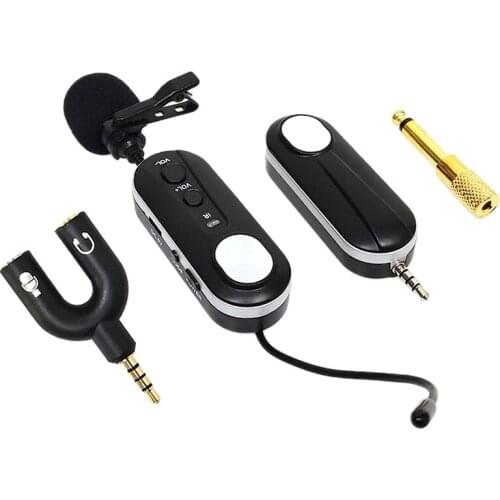 Lavalier Wireless Microphone Microphone Live Broadcast Equipment, Used for Cameras, Recording, Conferences, Interviews